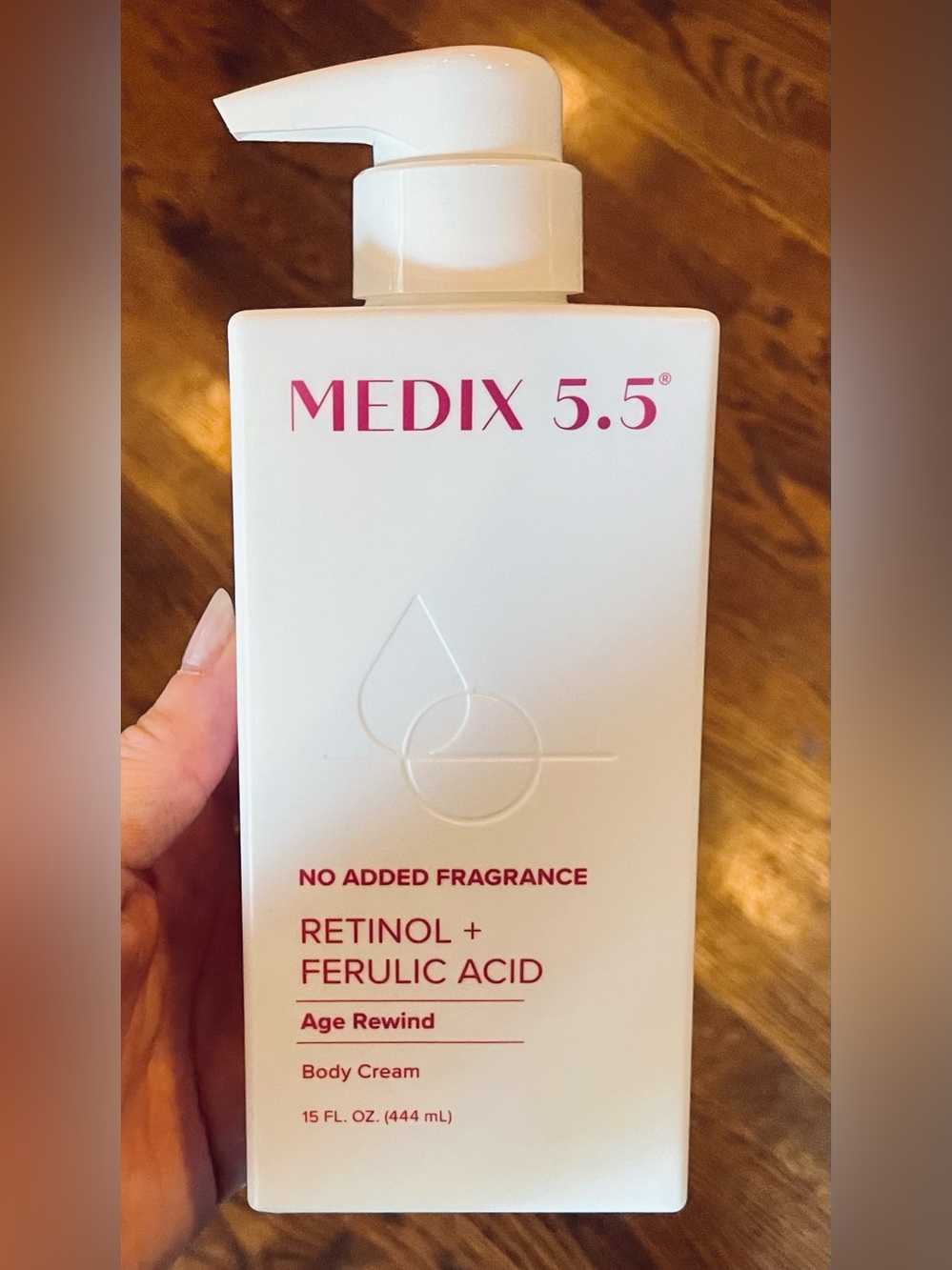 Medix 5.5 Retinol Ferulic Acid NO ADDED FRAGRANCE Age Rewind Lotion